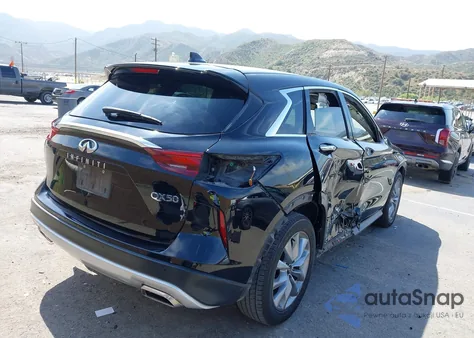 2022 Infiniti Qx50 Pure z USA, uszkodzony, nr VIN 3PCAJ5AA4NF107602